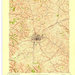 United States Geological Survey Mount Sterling, KY (1952, 24000-Scale) digital map