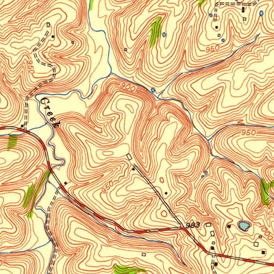 United States Geological Survey Mount Sterling, KY (1952, 24000-Scale) digital map