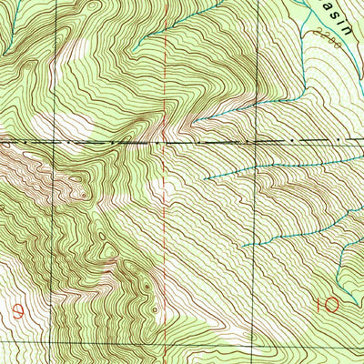 United States Geological Survey Mount Stickney, WA (1989, 24000-Scale) digital map