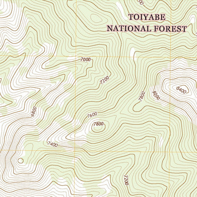 United States Geological Survey Mount Stirling, NV (2021, 24000-Scale) digital map