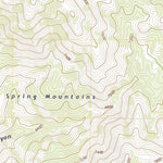 United States Geological Survey Mount Stirling, NV (2021, 24000-Scale) digital map