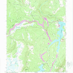 United States Geological Survey Mount Storm Lake, WV (1967, 24000-Scale) digital map
