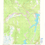 United States Geological Survey Mount Storm Lake, WV (1997, 24000-Scale) digital map