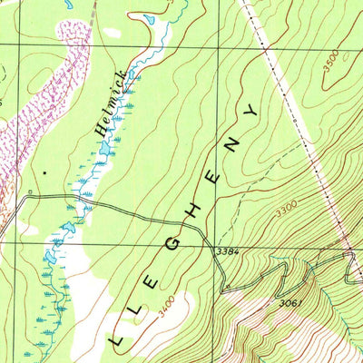 United States Geological Survey Mount Storm Lake, WV (1997, 24000-Scale) digital map
