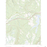 United States Geological Survey Mount Storm Lake, WV (2023, 24000-Scale) digital map