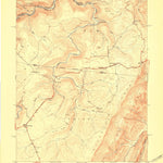 United States Geological Survey Mount Storm, WV-MD (1951, 24000-Scale) digital map