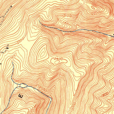 United States Geological Survey Mount Storm, WV-MD (1951, 24000-Scale) digital map