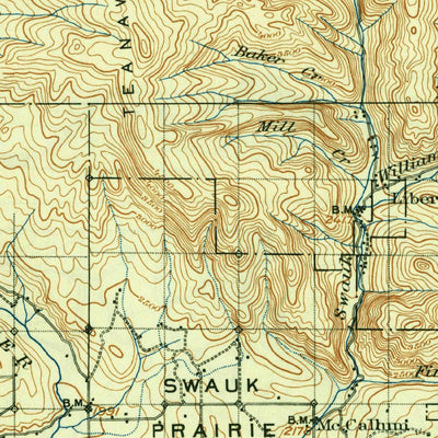 United States Geological Survey Mount Stuan, WA (1902, 125000-Scale) digital map