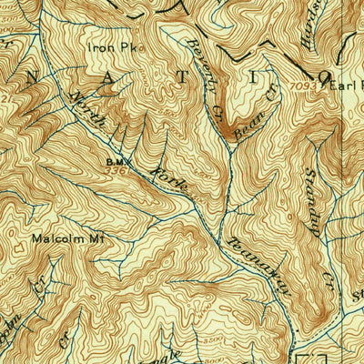 United States Geological Survey Mount Stuan, WA (1902, 125000-Scale) digital map