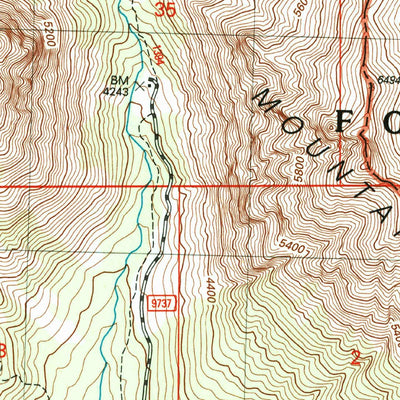 United States Geological Survey Mount Stuart, WA (2003, 24000-Scale) digital map