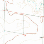 United States Geological Survey Mount Sunflower NE, CO-KS (1969, 24000-Scale) digital map