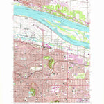 United States Geological Survey Mount Tabor, OR-WA (1961, 24000-Scale) digital map