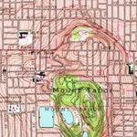 United States Geological Survey Mount Tabor, OR-WA (1961, 24000-Scale) digital map