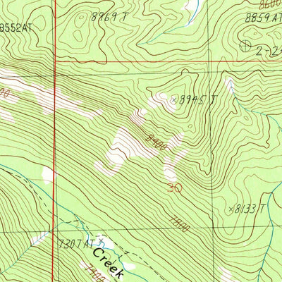 United States Geological Survey Mount Tahepia, MT (1988, 24000-Scale) digital map