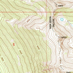 United States Geological Survey Mount Tahepia, MT (1997, 24000-Scale) digital map
