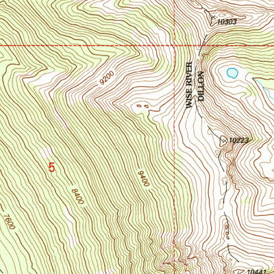 United States Geological Survey Mount Tahepia, MT (1997, 24000-Scale) digital map