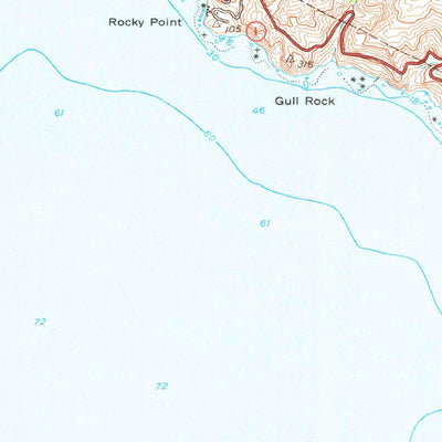 United States Geological Survey Mount Tamalapais, CA (1950, 62500-Scale) digital map