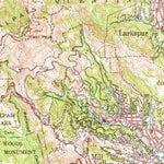 United States Geological Survey Mount Tamalapais, CA (1950, 62500-Scale) digital map