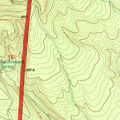 United States Geological Survey Mount Taylor, NM (1995, 24000-Scale) digital map