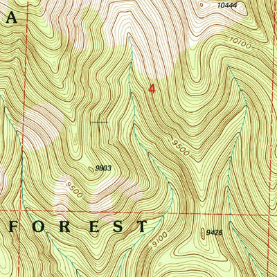 United States Geological Survey Mount Taylor, NM (1995, 24000-Scale) digital map