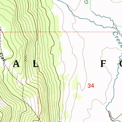 United States Geological Survey Mount Terrill, UT (2001, 24000-Scale) digital map