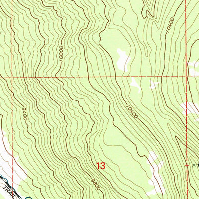United States Geological Survey Mount Terrill, UT (2001, 24000-Scale) digital map