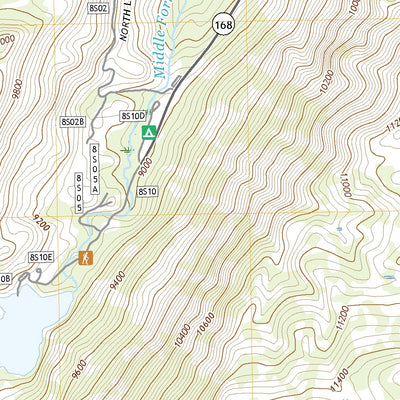 United States Geological Survey Mount Thompson, CA (2018, 24000-Scale) digital map