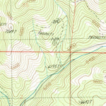 United States Geological Survey Mount Thompson, MT (1985, 24000-Scale) digital map