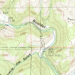 United States Geological Survey Mount Thompson, MT (1985, 24000-Scale) digital map