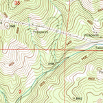 United States Geological Survey Mount Thompson, MT (1996, 24000-Scale) digital map