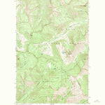United States Geological Survey Mount Thompson-Seton, MT (1966, 24000-Scale) digital map