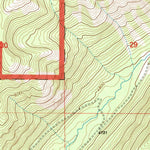United States Geological Survey Mount Thompson-Seton, MT (1994, 24000-Scale) digital map