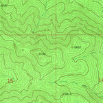 United States Geological Survey Mount Tipton, AZ (1968, 24000-Scale) digital map