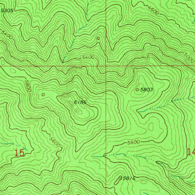United States Geological Survey Mount Tipton, AZ (1968, 24000-Scale) digital map