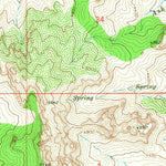 United States Geological Survey Mount Tipton, AZ (1968, 24000-Scale) digital map