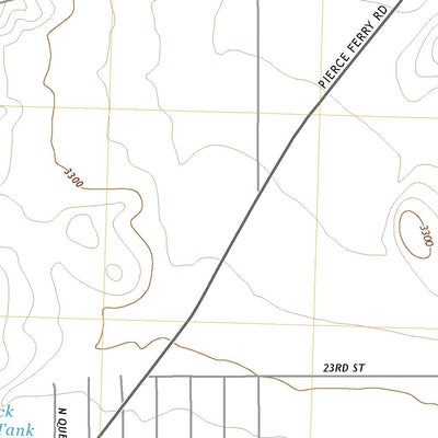 United States Geological Survey Mount Tipton NW, AZ (2021, 24000-Scale) digital map