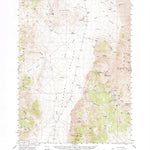 United States Geological Survey Mount Tobin, NV (1961, 62500-Scale) digital map