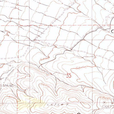 United States Geological Survey Mount Tobin, NV (1990, 24000-Scale) digital map