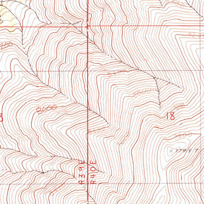 United States Geological Survey Mount Tobin, NV (1990, 24000-Scale) digital map