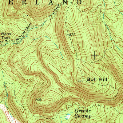 United States Geological Survey Mount Toby, MA (1971, 24000-Scale) digital map