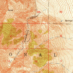United States Geological Survey Mount Tom, CA (1951, 62500-Scale) digital map