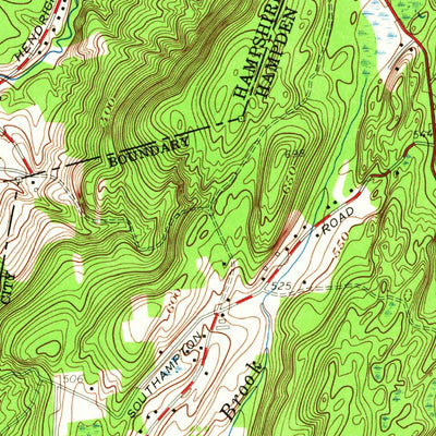 United States Geological Survey Mount Tom, MA (1958, 24000-Scale) digital map