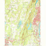 United States Geological Survey Mount Tom, MA (1972, 24000-Scale) digital map