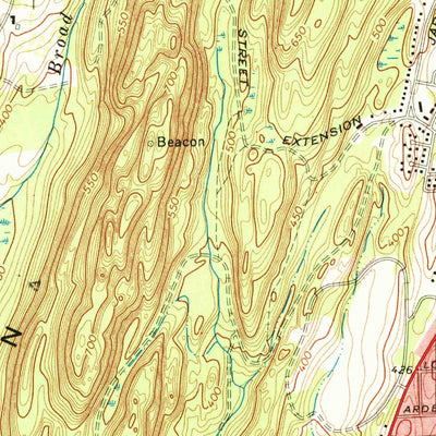 United States Geological Survey Mount Tom, MA (1972, 24000-Scale) digital map