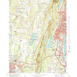 United States Geological Survey Mount Tom, MA (1972, 25000-Scale) digital map