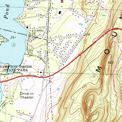 United States Geological Survey Mount Tom, MA (1972, 25000-Scale) digital map