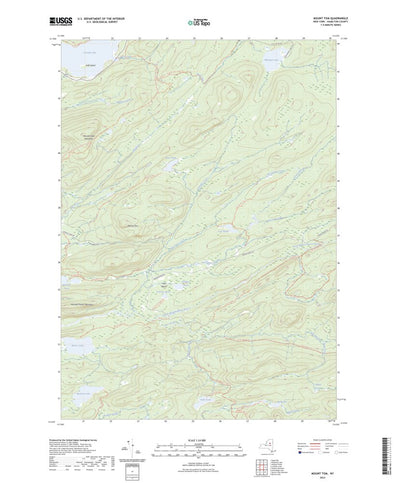 United States Geological Survey Mount Tom, NY (2023, 24000-Scale) digital map