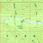 United States Geological Survey Mount Tom, WA (1956, 62500-Scale) digital map