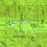 United States Geological Survey Mount Tom, WA (1957, 62500-Scale) digital map