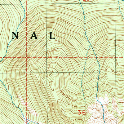 United States Geological Survey Mount Tom, WA (1990, 24000-Scale) digital map